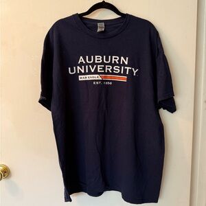 Comfort Colors Blue Short Sleeve Tee Auburn University